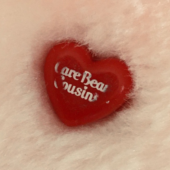 SOLD OUT ———- ORIGINAL 1984 CARE BEAR COUSIN LOTSA HEART ELEPHANT 13” Plush - Picture 8 of 14